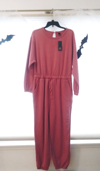 sweat suit jumpsuit